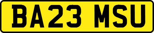 BA23MSU