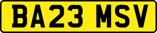 BA23MSV