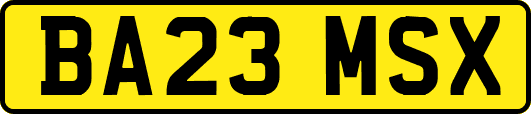 BA23MSX
