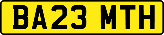 BA23MTH