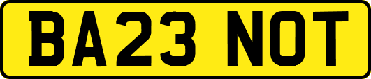 BA23NOT