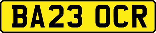 BA23OCR