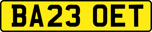 BA23OET