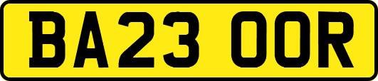 BA23OOR