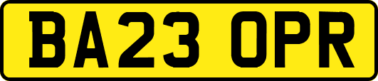 BA23OPR