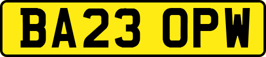 BA23OPW