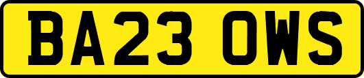 BA23OWS
