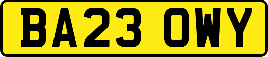 BA23OWY