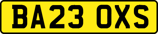BA23OXS
