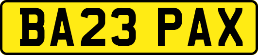 BA23PAX