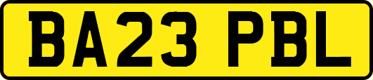 BA23PBL