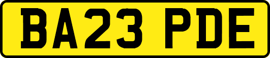 BA23PDE