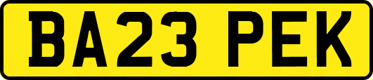 BA23PEK