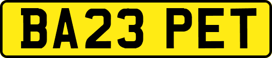 BA23PET