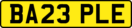 BA23PLE