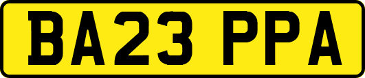 BA23PPA