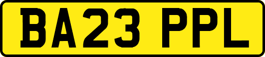 BA23PPL