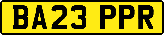 BA23PPR