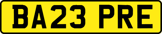 BA23PRE