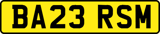 BA23RSM