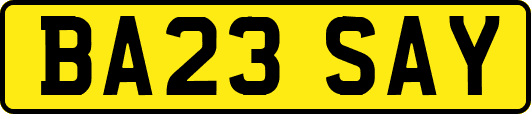 BA23SAY