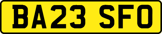BA23SFO