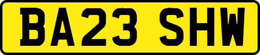 BA23SHW