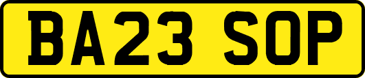 BA23SOP