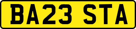 BA23STA
