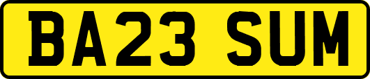 BA23SUM
