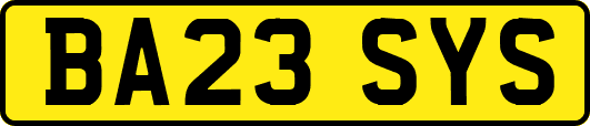 BA23SYS