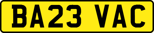 BA23VAC