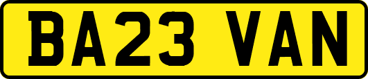BA23VAN
