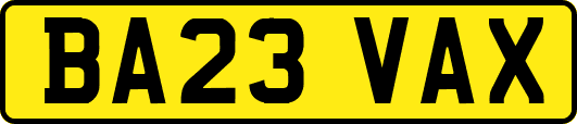 BA23VAX