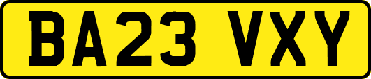 BA23VXY