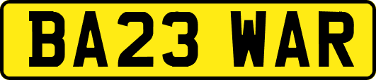 BA23WAR