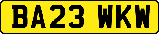 BA23WKW