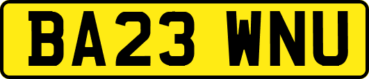 BA23WNU