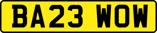 BA23WOW