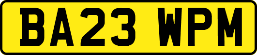 BA23WPM