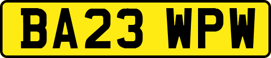 BA23WPW