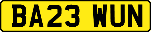 BA23WUN