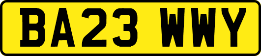 BA23WWY