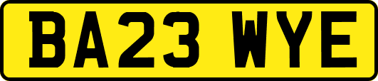 BA23WYE