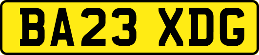 BA23XDG