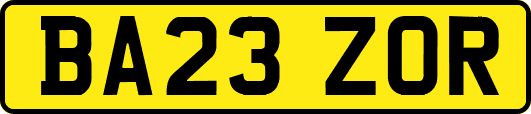 BA23ZOR