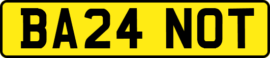 BA24NOT