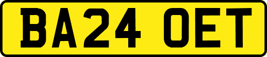 BA24OET