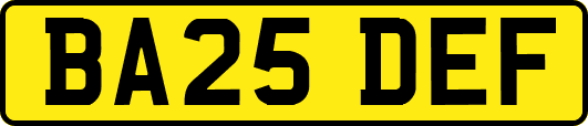 BA25DEF