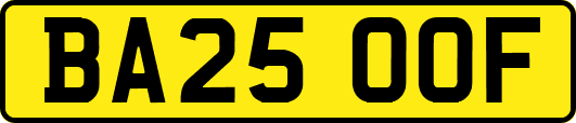 BA25OOF